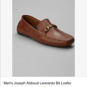 Joseph Abboud (Jos. A. Bank) Leonardo Bit Loafer in Antique Tan